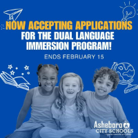 Dual Language Immersion Program  Applications Are Open Now!  Applications are due February 15, 2025