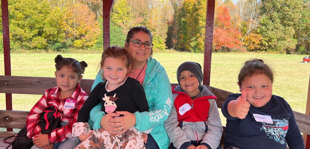 GBT Kindergarten students enjoy a visit to the pumpkin patch