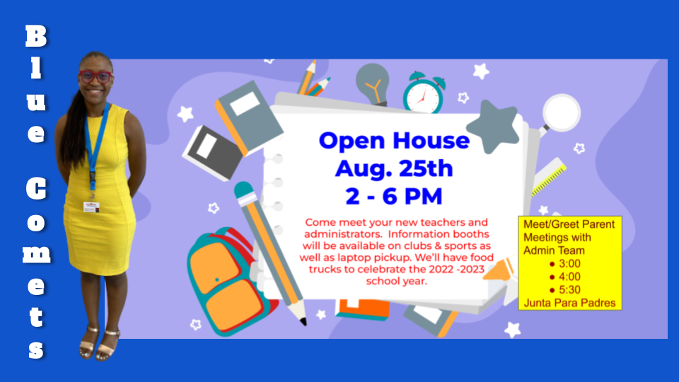 Open House August 25