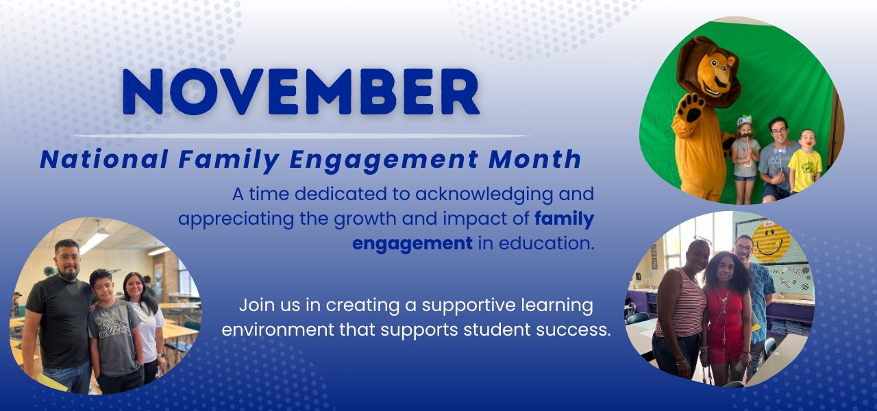 Banner for National Family Engagement Month