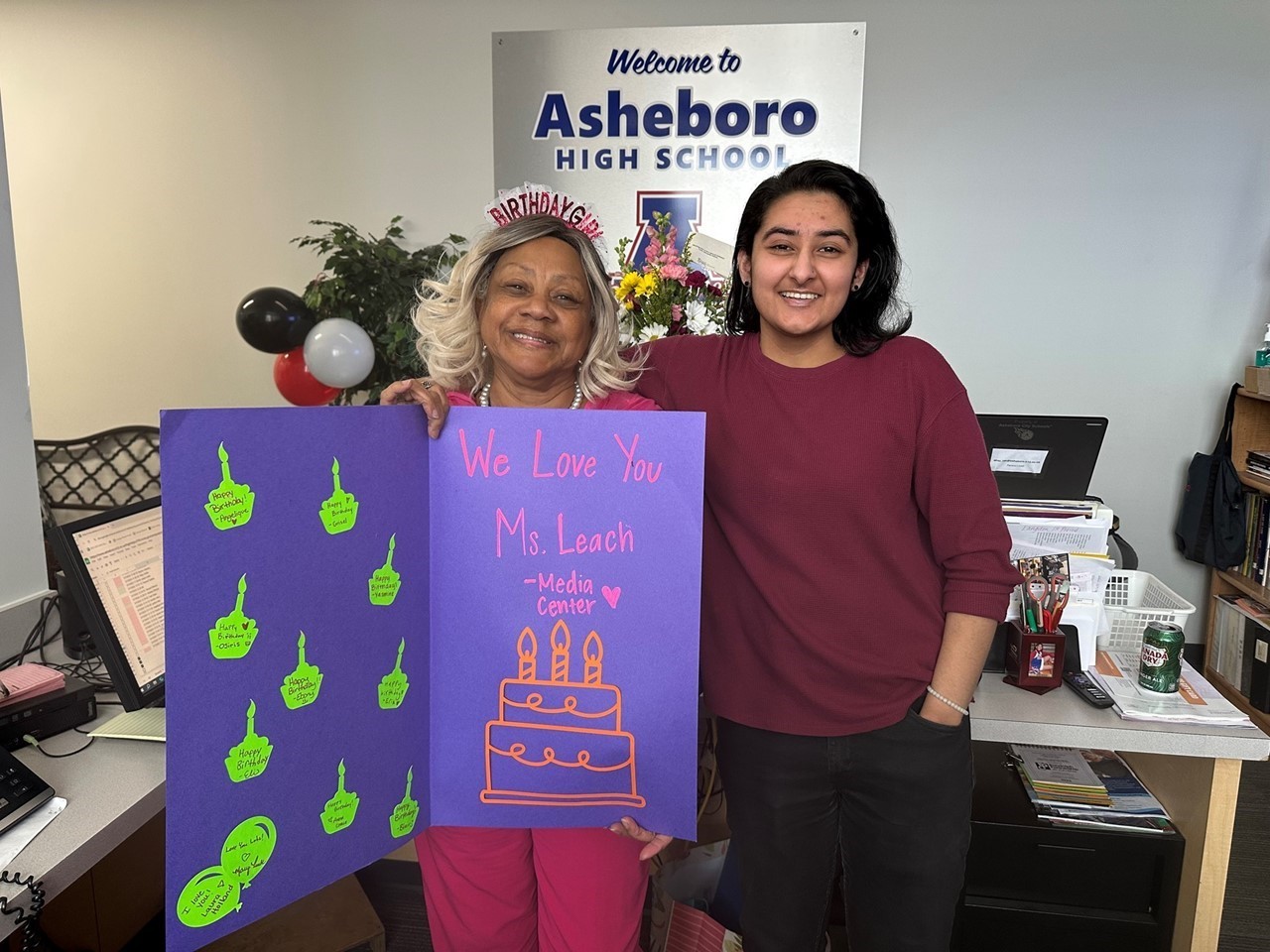 Celebrating Ms. Leach!